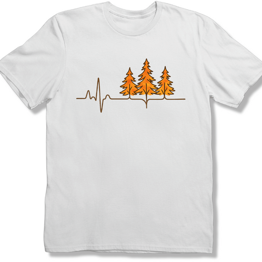Fall Heartbeat T-shirt
