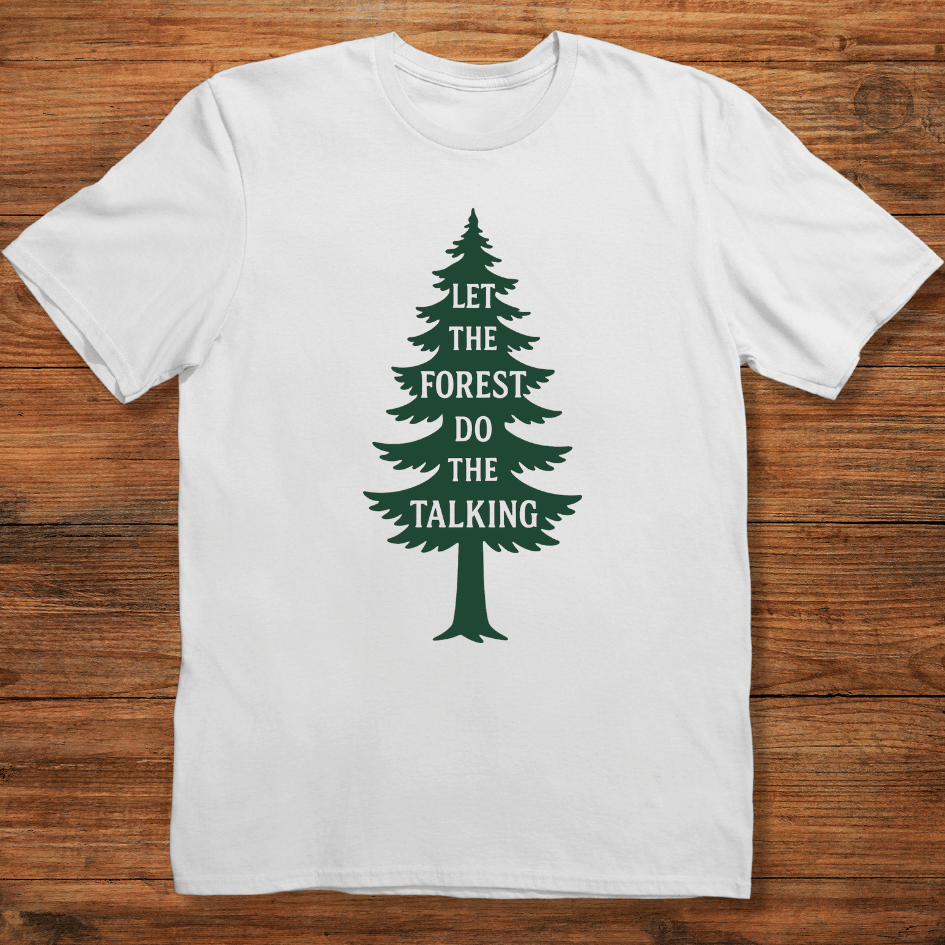 Silent Pines. Forest Talk T-shirt