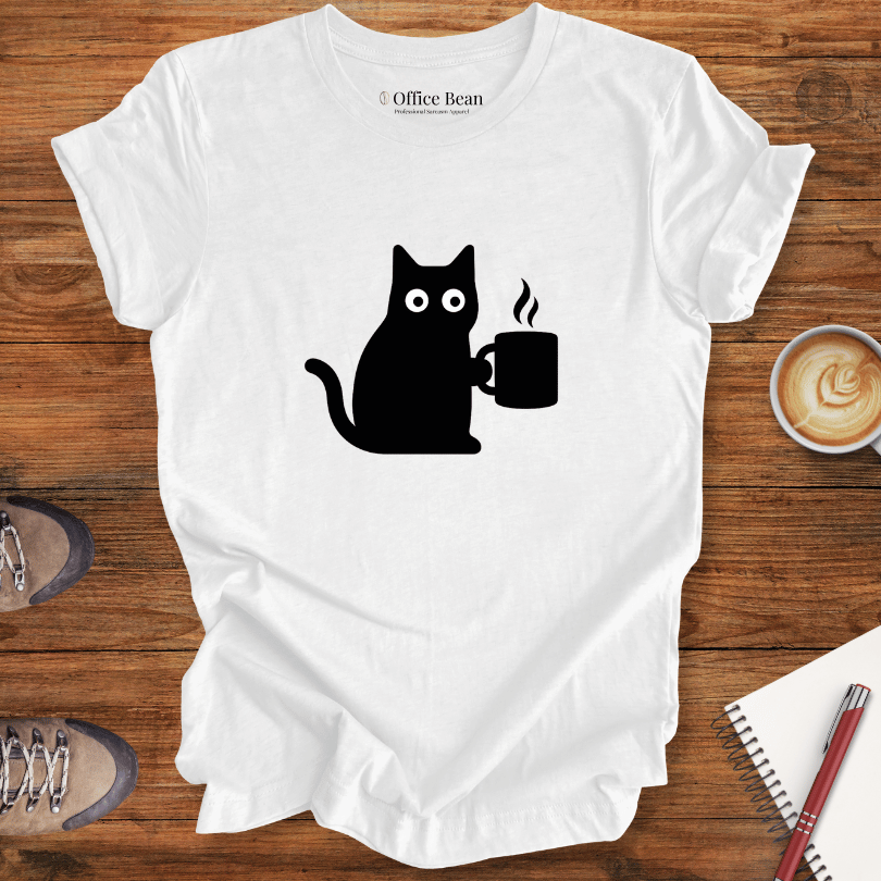 Caffeinated Cat T-shirt