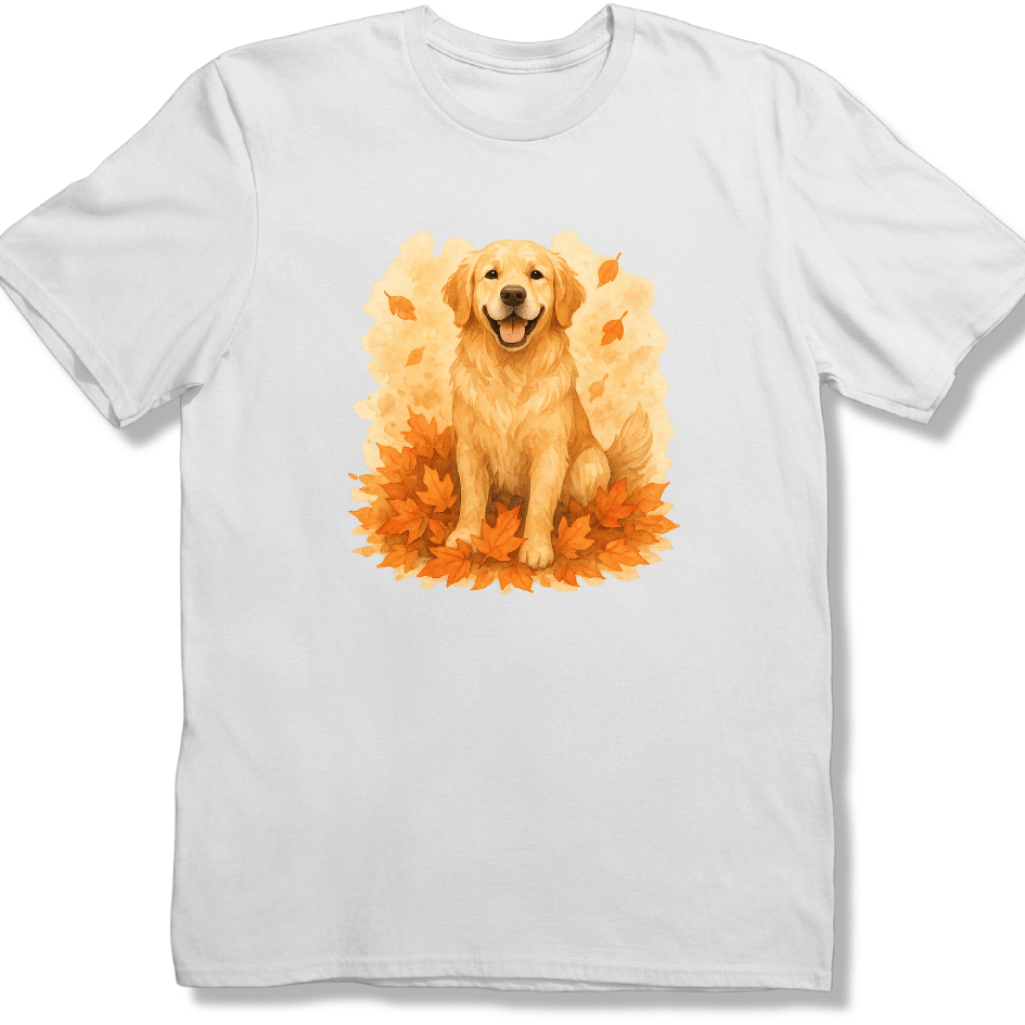 Golden Retriever Fall Joy T-shirt