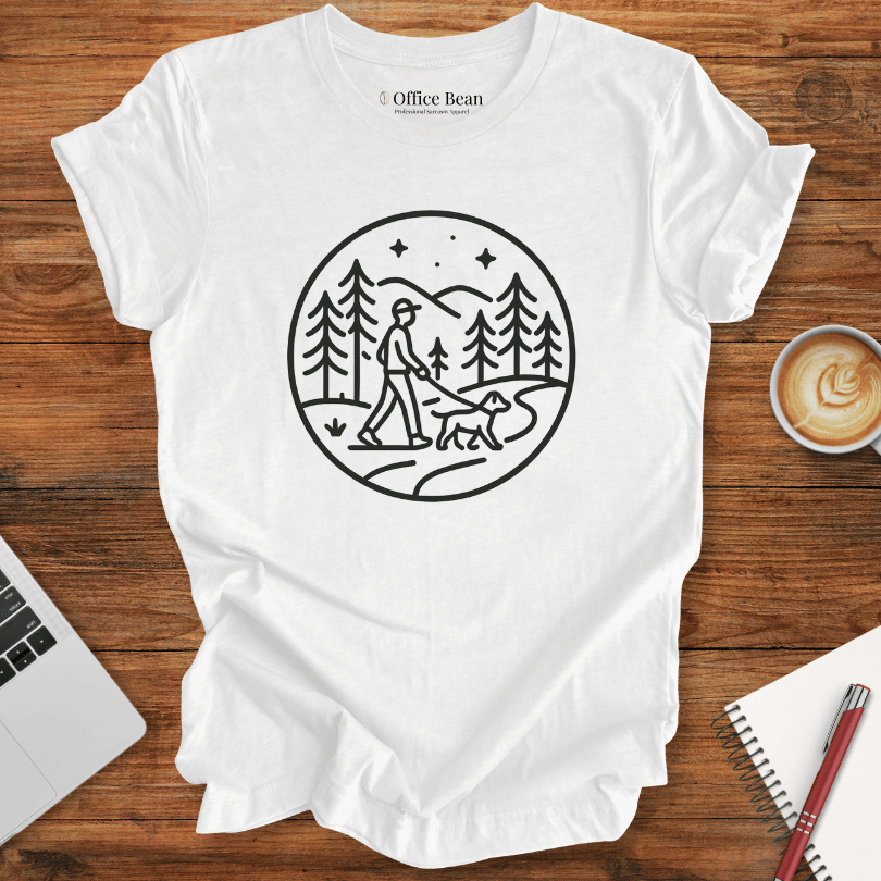 Walk with Dog Logo T-shirt