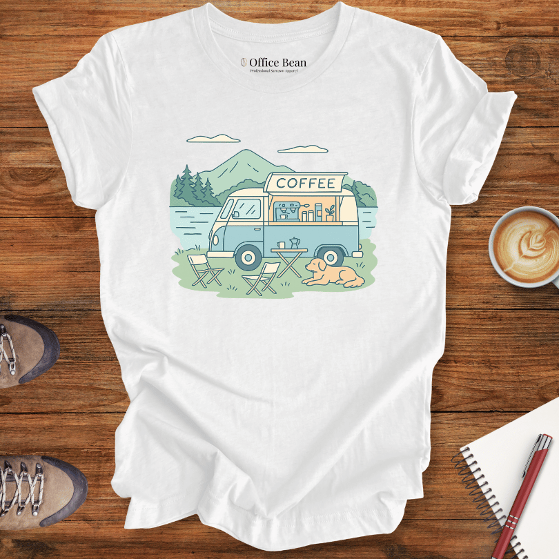 Lakeside Café Van T-shirt