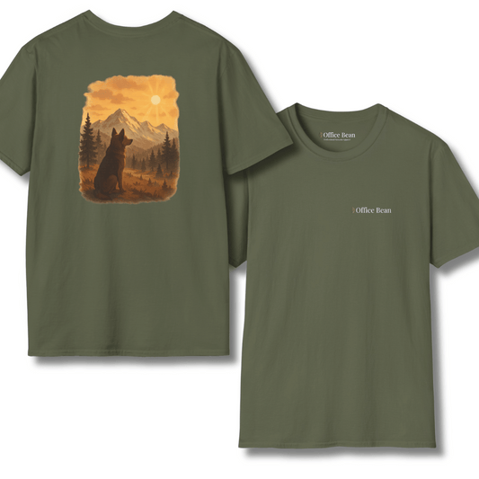 Lost in the Mountain View Backprint T-Shirt
