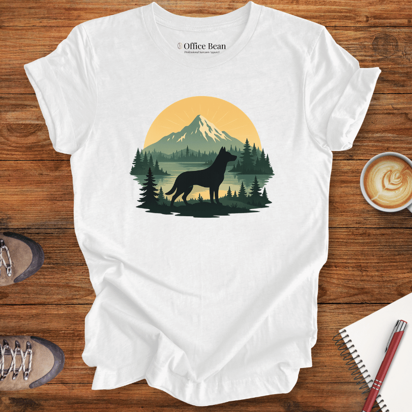 Wilderness Watcher Dog T-shirt
