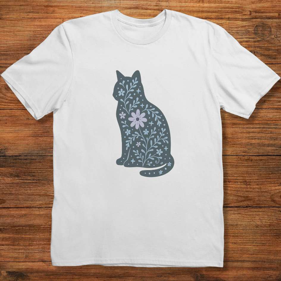 Whisker Garden Cat T-shirt
