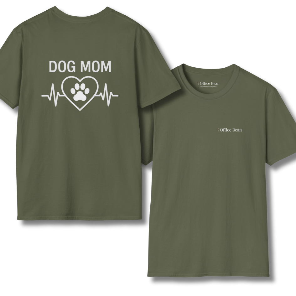 Dog Mom Backprint T-Shirt