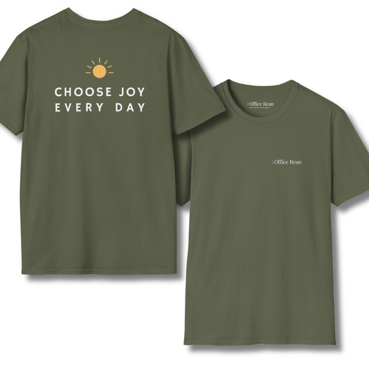 Choose Joy Everyday Backprint T-Shirt