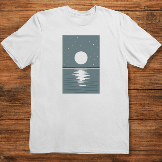 Lake Horizon Reflection T-shirt