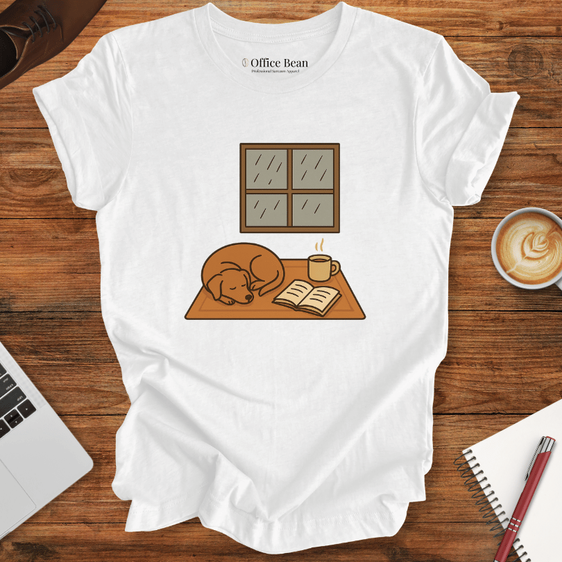 My coffee, dog and Book T-shirt
