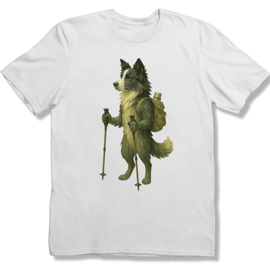 Polygon Collie Hiker T-shirt