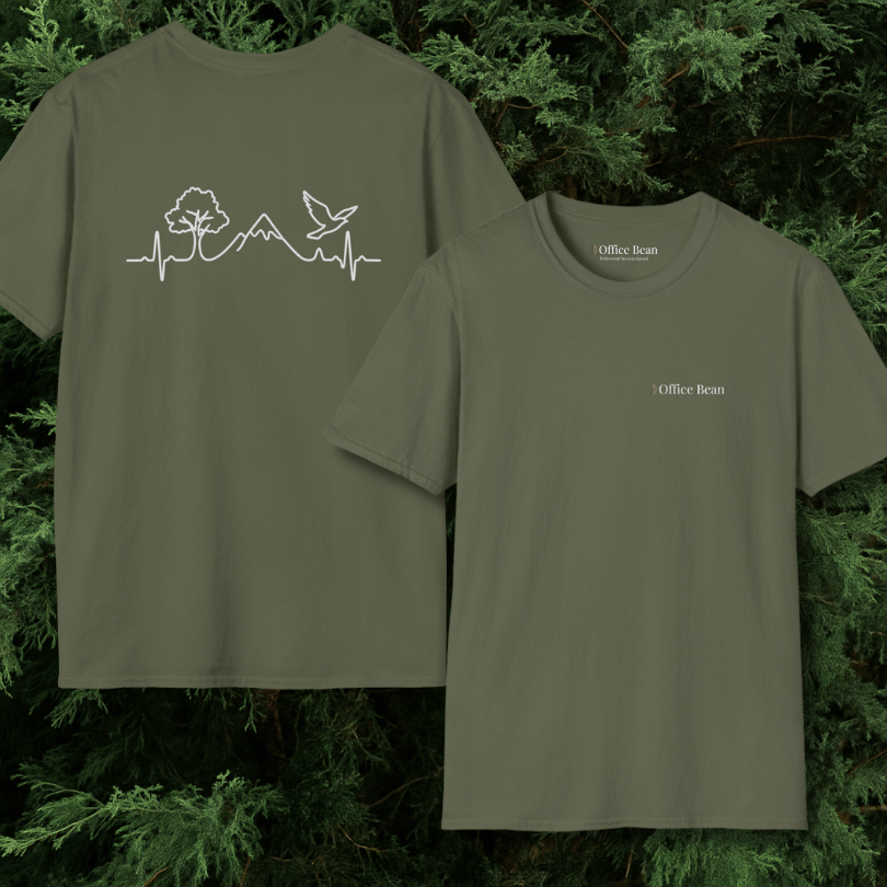 Nature's Heartbeat Backprint T-Shirt