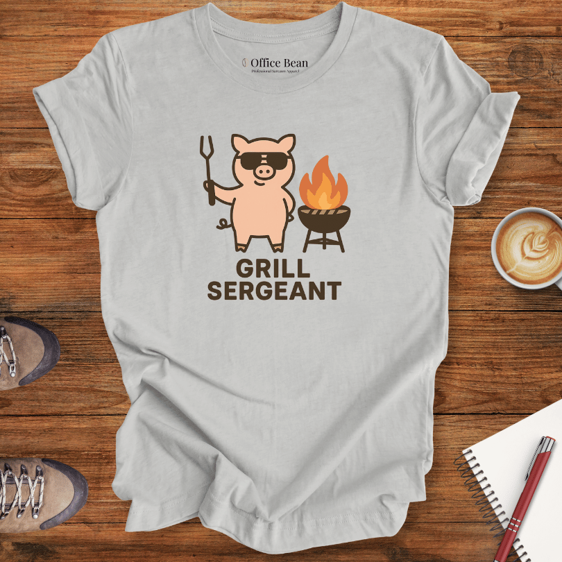 Grill Sergeant Pig T-shirt