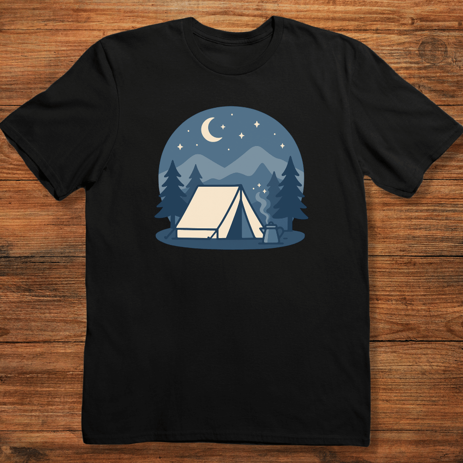 Tent Beneath the Stars T-shirt