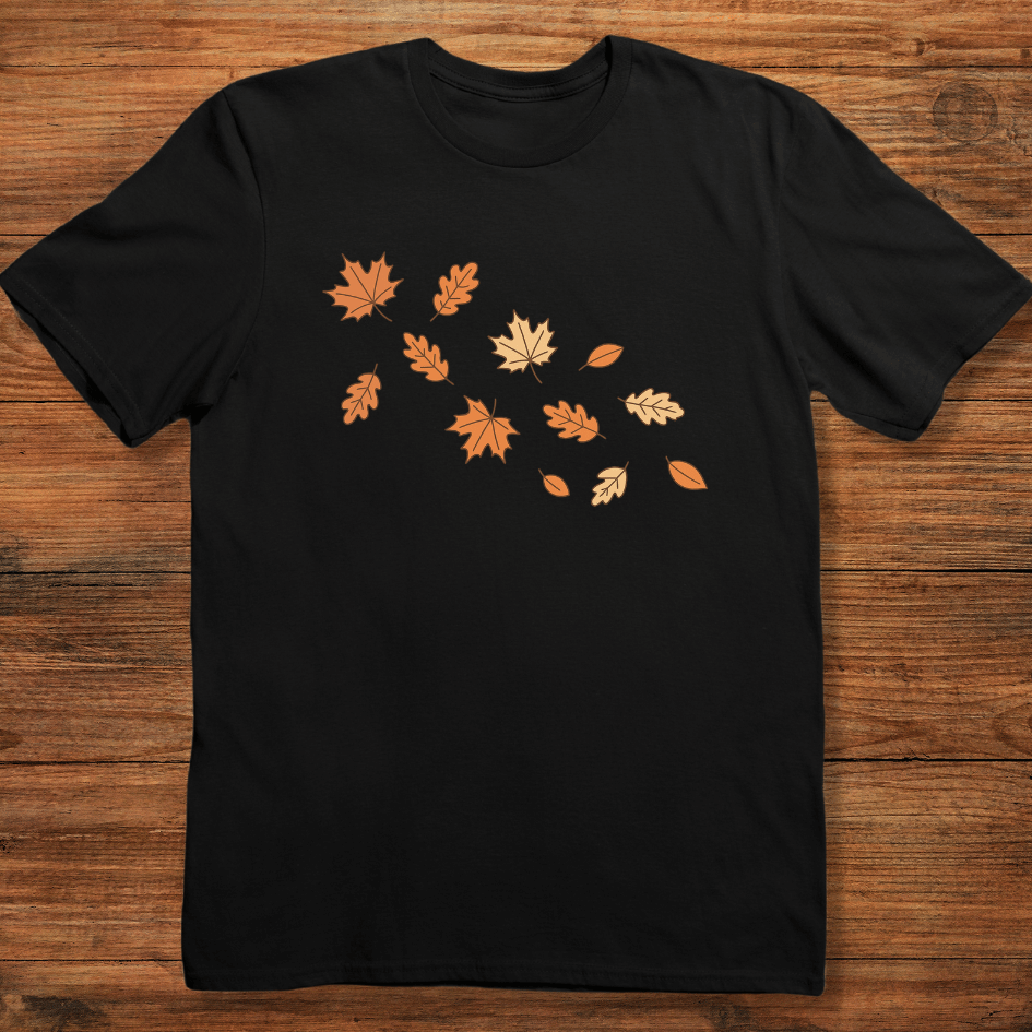 Scattered Autumn Leaves T-shirt