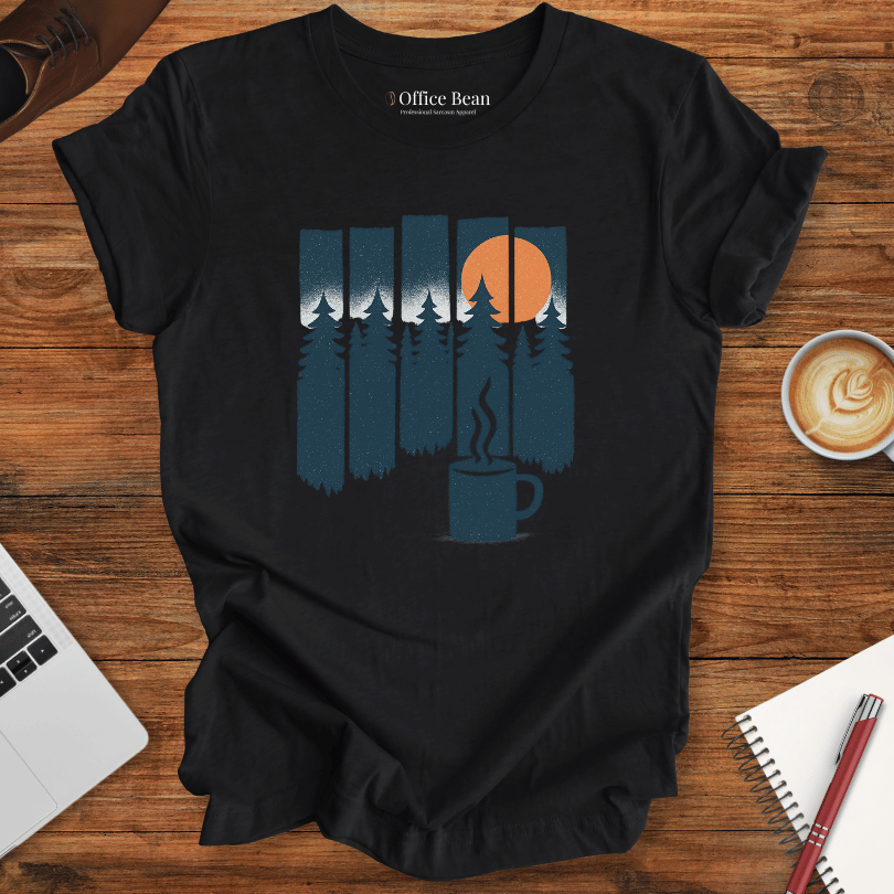 Forest Stripes and a Coffee T-Shirt