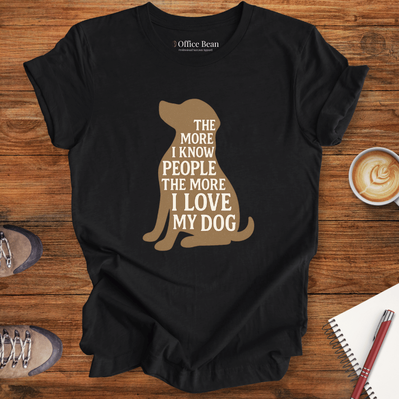 More People, More Dog T-shirt