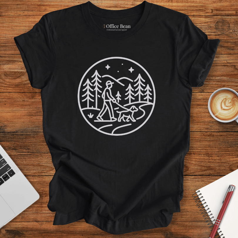 Walk with Dog Logo T-shirt