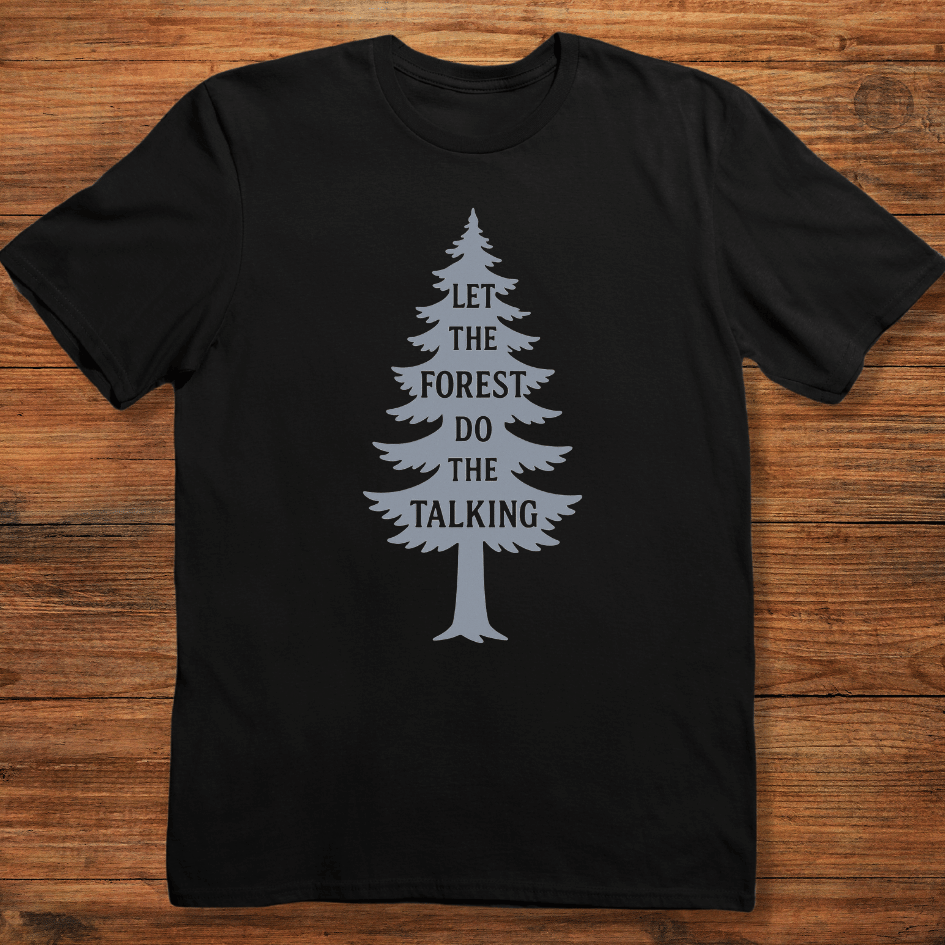 Silent Pines. Forest Talk T-shirt