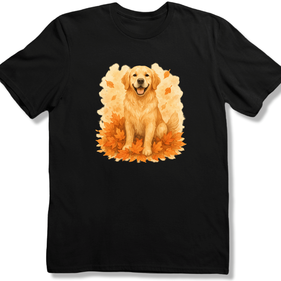 Golden Retriever Fall Joy T-shirt