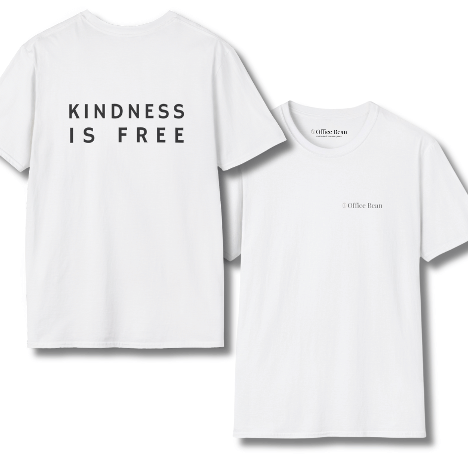 Kindness is free Backprint T-Shirt