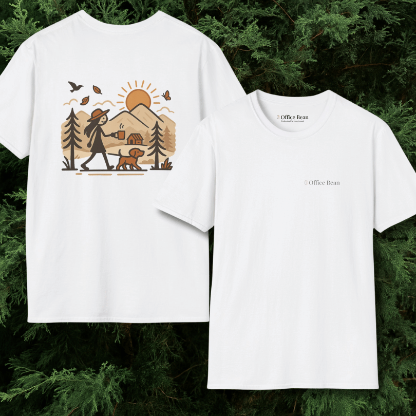 Brew and Roam Female Backprint T-Shirt