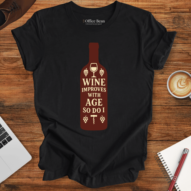 Wine improves with Age T-Shirt