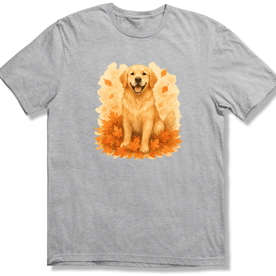 Golden Retriever Fall Joy T-shirt