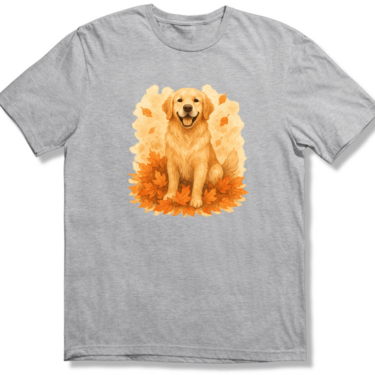 Golden Retriever Fall Joy T-shirt