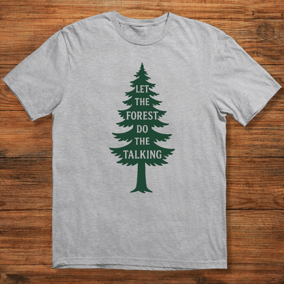 Silent Pines. Forest Talk T-shirt