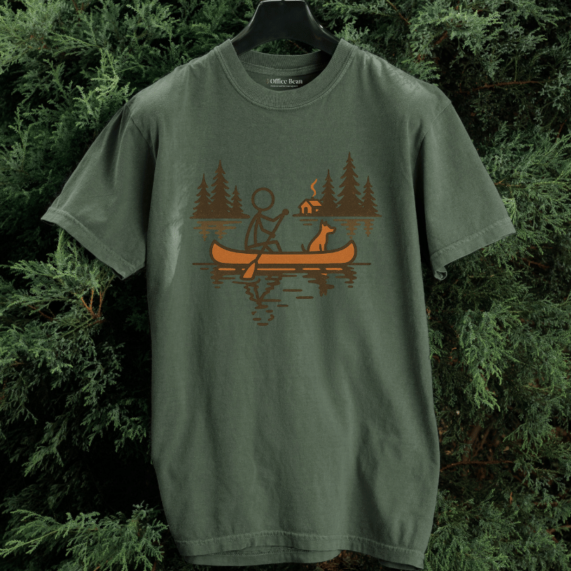Paddle and Dog T-shirt