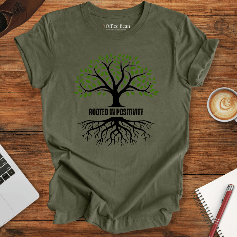 Rooted in Positivity Tree T-Shirt