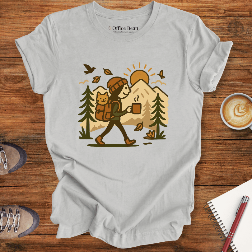 Cat Brew and Roam Female T-shirt