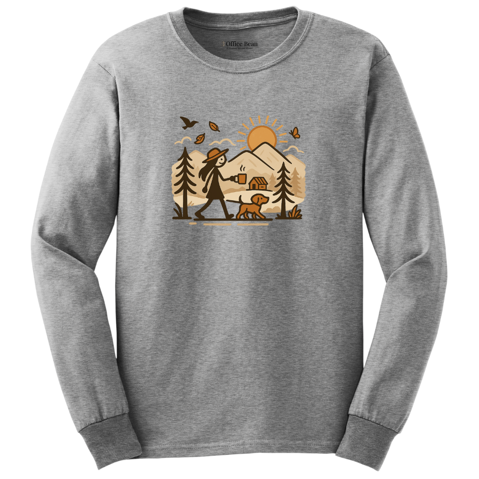 Brew and Roam Female Long Sleeve T-shirt