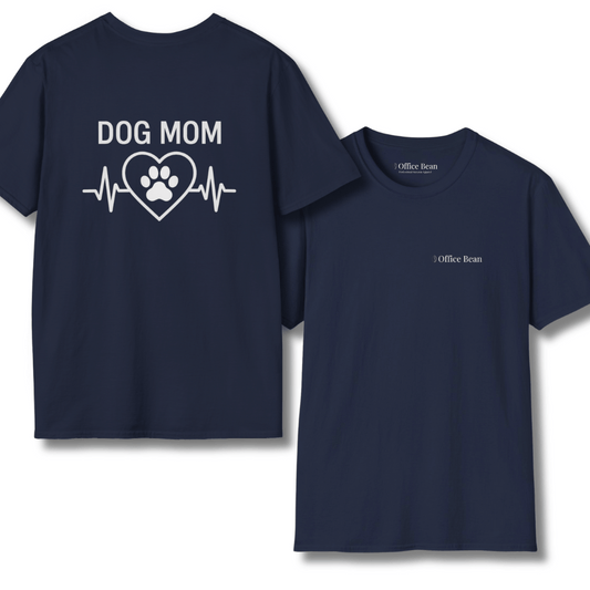 Dog Mom Backprint T-Shirt