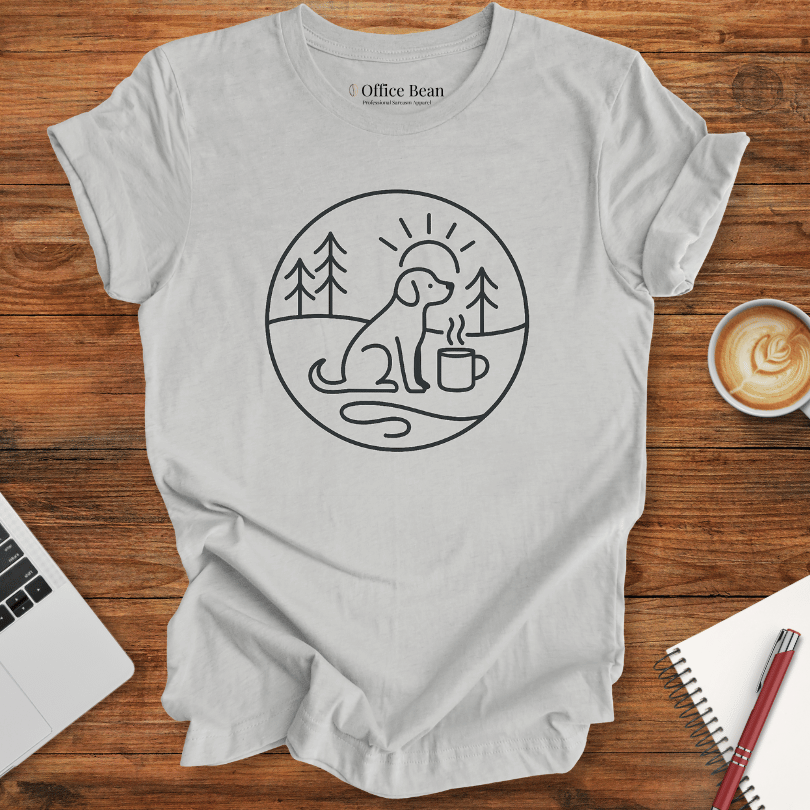 Dogs & Mornings Club Logo T-shirt