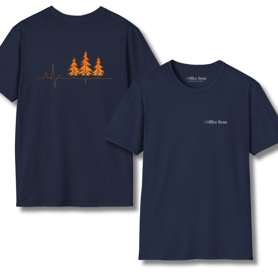 Fall Heartbeat Backprint T-Shirt