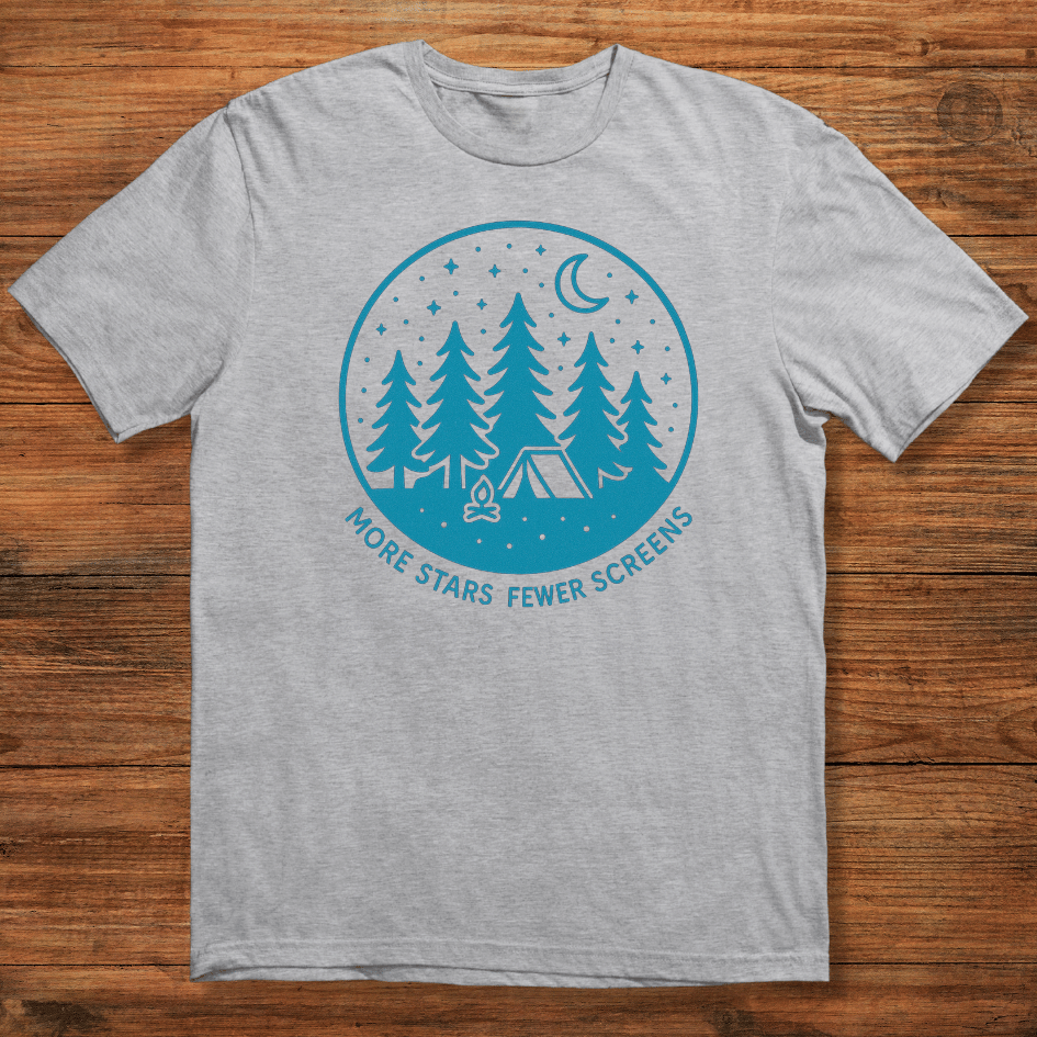More Stars Fewer Screens T-shirt