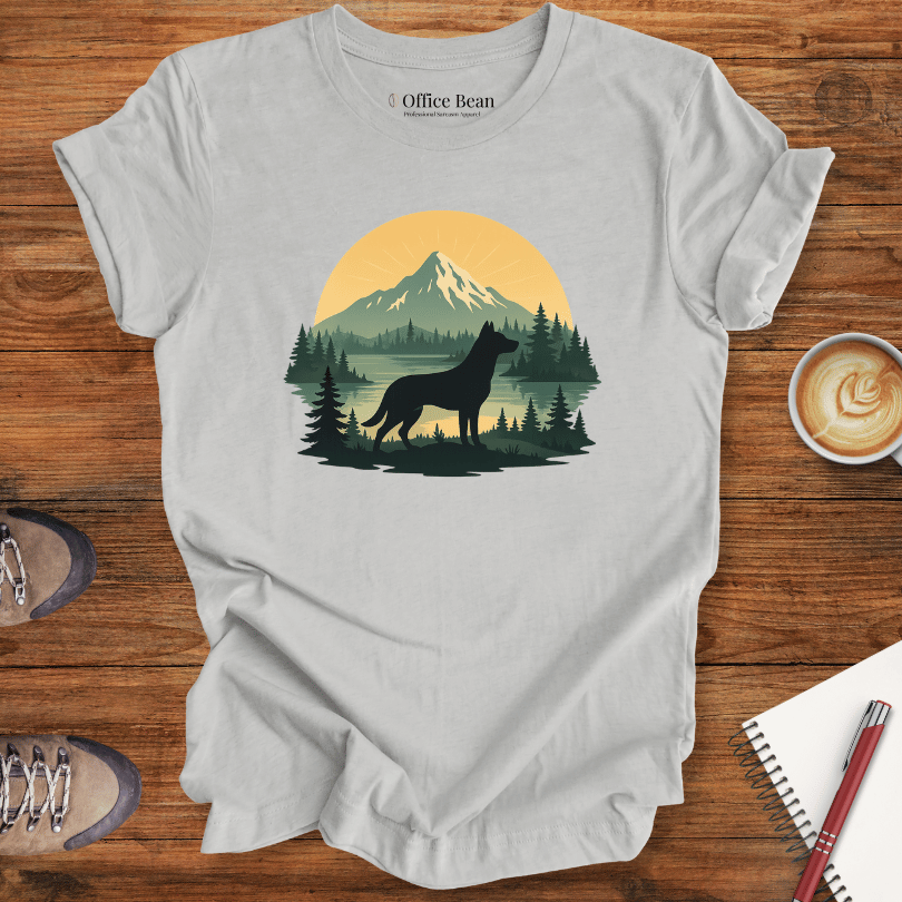 Wilderness Watcher Dog T-shirt
