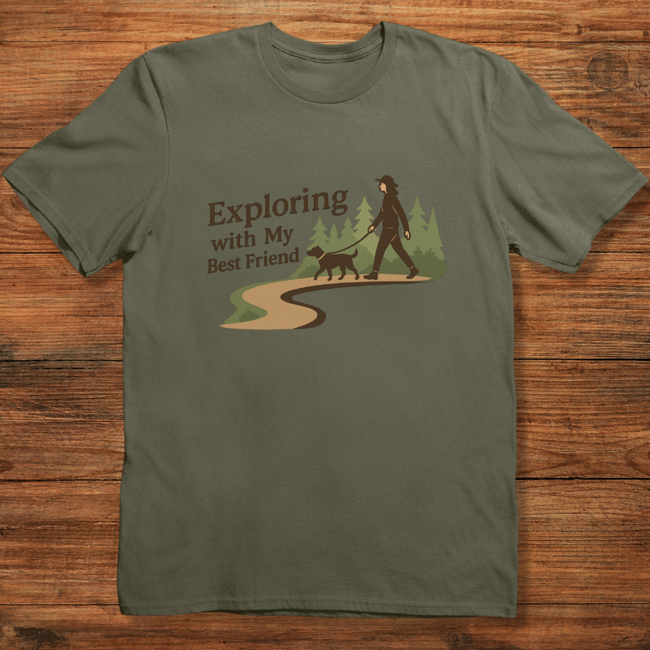Exploring with My Best Friend T-shirt