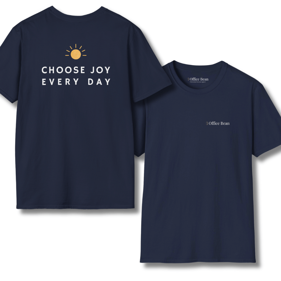 Choose Joy Everyday Backprint T-Shirt