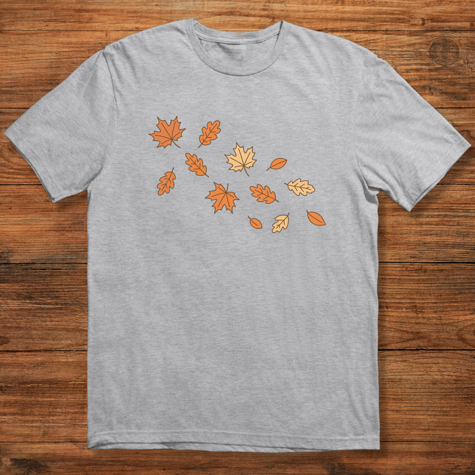 Scattered Autumn Leaves T-shirt