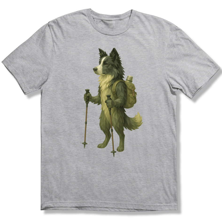Polygon Collie Hiker T-shirt