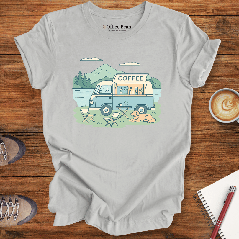 Lakeside Café Van T-shirt