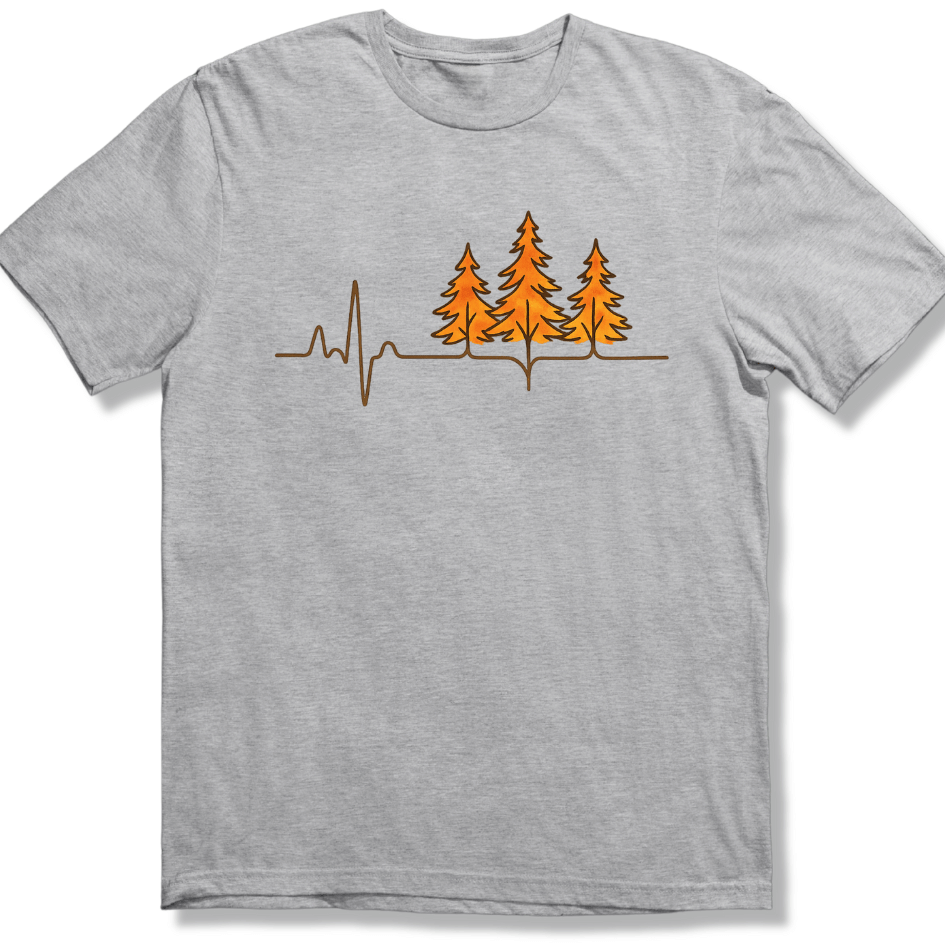 Fall Heartbeat T-shirt