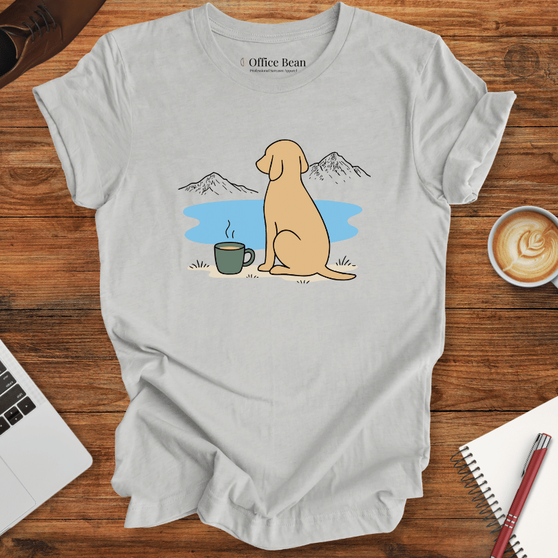 My Coffee, dog and a View T-Shirt