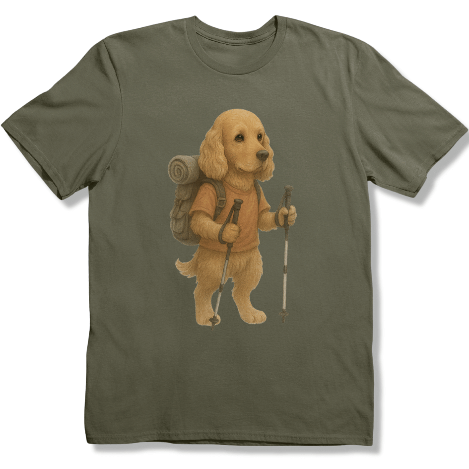 Cocker with Coffee T-shirt
