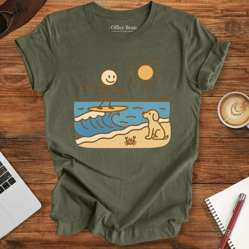 Beach Days, Dog Days T-shirt