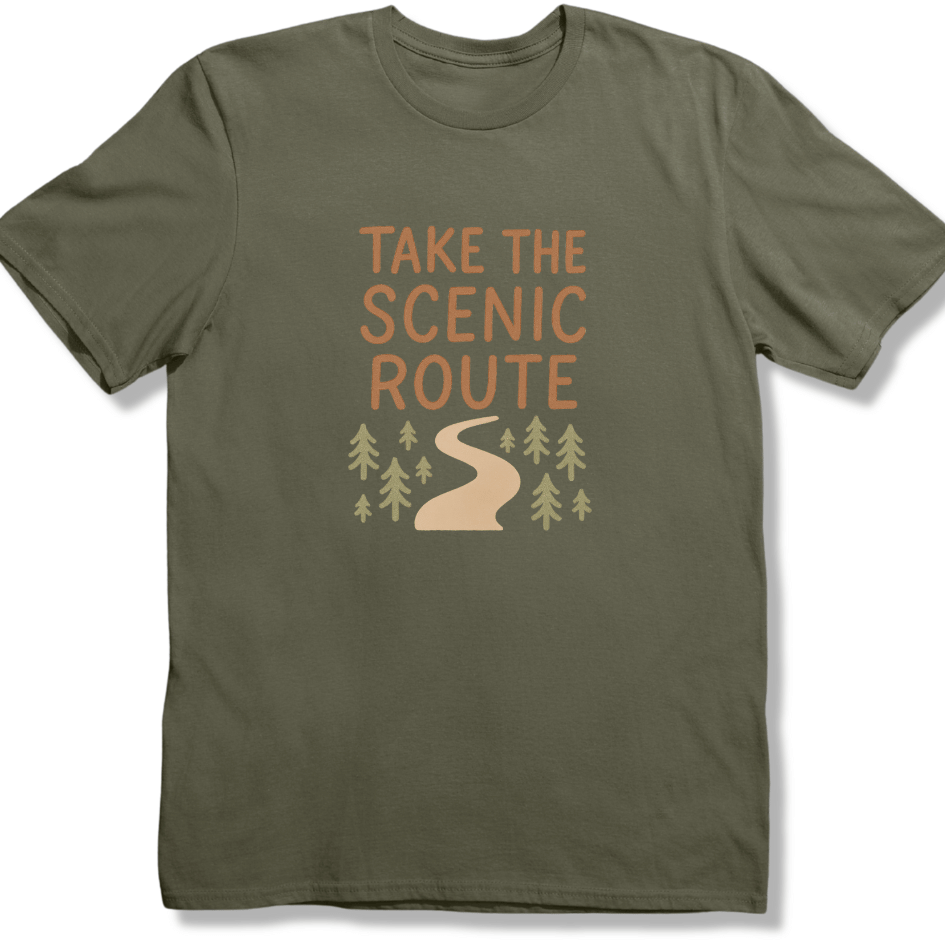 Take the scenic route T-shirt