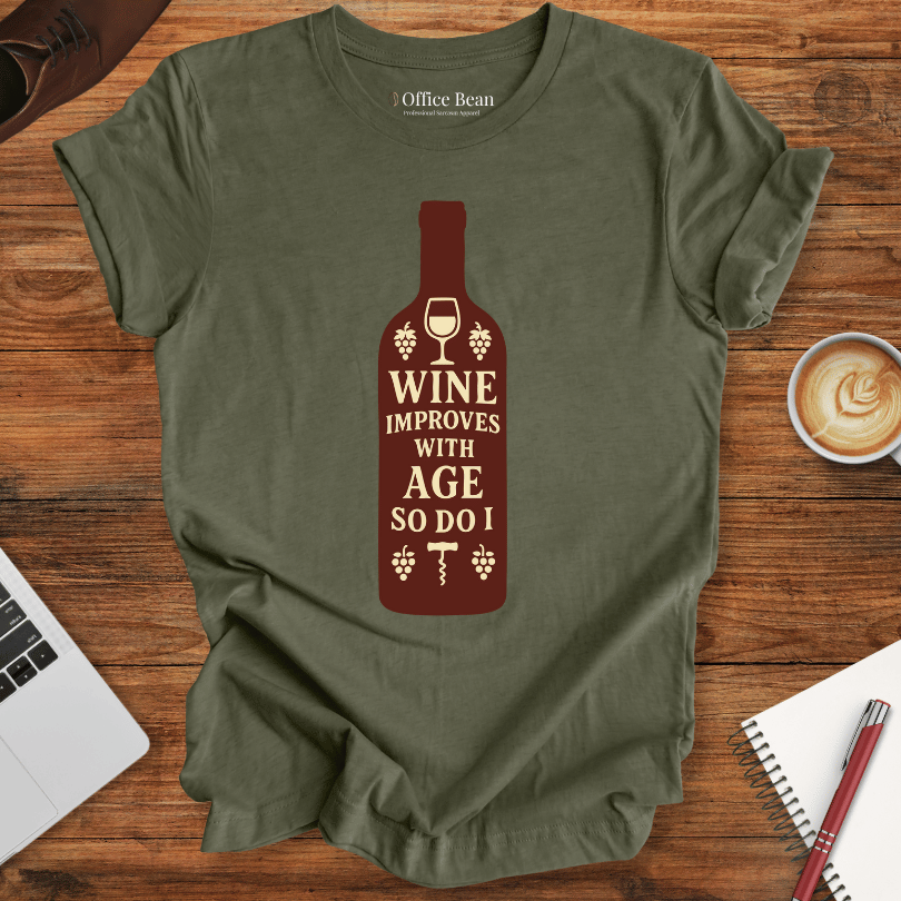 Wine improves with Age T-Shirt