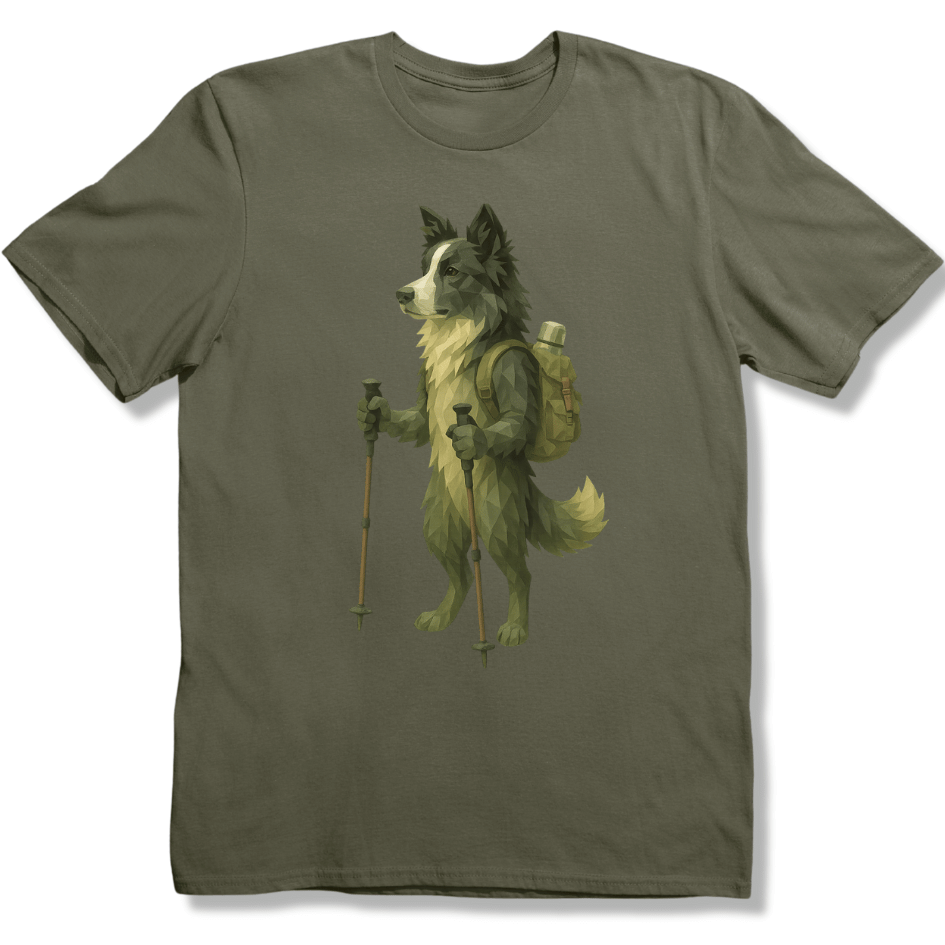 Polygon Collie Hiker T-shirt